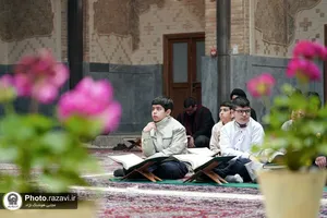 محفل انس با قرآن ویژه مدارس امام رضا(علیه&zwnj;السلام) در حرم مطهر رضوی