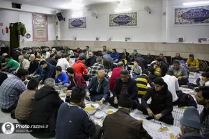 سفره آسمانی به نیت شهدا