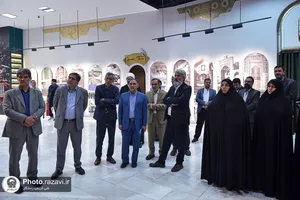 بازدید مدیران مدارس امام رضا علیه&zwnj;السلام از رواق خدمت حرم مطهر رضوی
