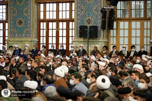 سخنرانی نوروزی رهبر معظم انقلاب در حرم مطهر رضوی
