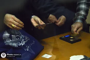 آیین گلریزان لبنان در پناه امام رئوف