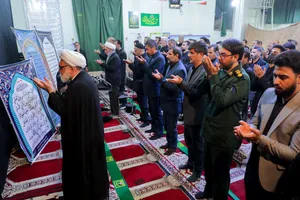 حضور تولیت آستان قدس رضوی در روستای برزش آباد مشهد