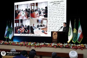 افتتاح پروژه اصلاح و نوسازی زیرگذر حرم مطهر رضوی-1