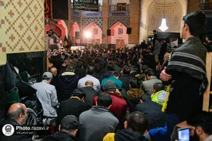 محفل عزاداری فاطمیه در &laquo;حسینیه حرم&raquo; - 3