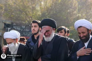 مراسم تشییع پیکر حجت&zwnj;الاسلام و المسلمین سید جعفر طباطبائی
