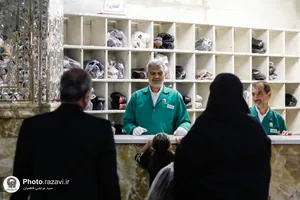رواق دارالحجه حرم مطهر امام رضا علیه السلام