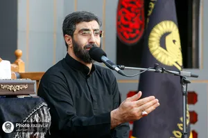 مراسم عزاداری هیئت ابناءالرضا(ع) در حرم مطهر رضوی