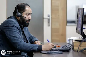 حضور رئیس دانشگاه رضوی و معاون خدمات اجتماعی بنیاد کرامت رضوی در سامانه 138