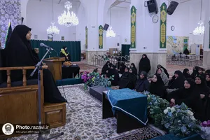 عزاداری بانوان اردوزبان در حرم مطهر رضوی
