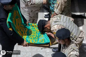 حضور خدام حرم مطهر رضوی در پاسگاه&zwnj;های مرزی هنگ تایباد