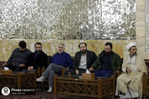 دیدار جمعی از برنامه&zwnj;سازان ماه مبارک رمضان با تولیت آستان قدس رضوی