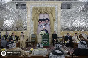 دیدار تولیت آستان قدس رضوی با شیوخ عشایر عراق