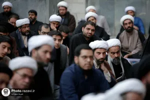 حضور تولیت آستان قدس رضوی در مدرسه دارالعلم