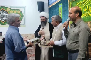 تجلیل از حماسه&zwnj;سازان اربعین در اراک + تصاویر