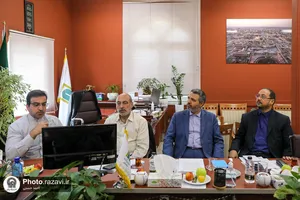بازدید اعضای شورای شهر مشهد از پروژه&zwnj;های عمرانی حرم مطهر رضوی