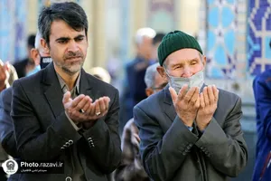 اقامه نماز عید سعید فطر در حرم مطهر رضوی - 2