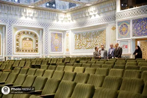 بازدید رئیس کتابخانه غازی خسروبیک از موسسات فرهنگی آستان قدس رضوی