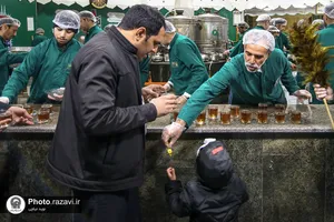 چایخانه حرم مطهر رضوی در ماه مبارک رمضان