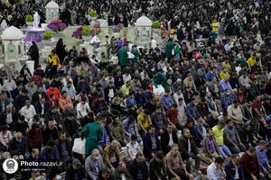 بسته&zwnj;بندی و توزیع افطاری سبک در حرم مطهر رضوی