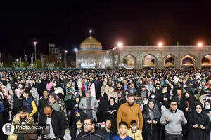 مراسم تحویل سال 1402 در حرم مطهر رضوی - 2