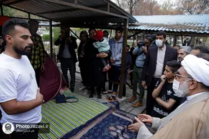 بازدید تولیت آستان قدس رضوی از روند خدمت&zwnj;رسانی به زائران نوروزی