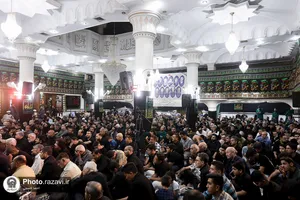 حضور تولیت آستان قدس رضوی در مراسم عزاداری افغانستانی&zwnj;های مقیم مشهد