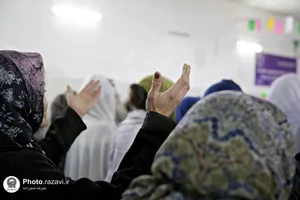 حضور خدام در کمپ ترک اعتیاد بانوان