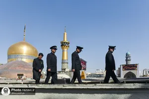 آیین سنتی صلا در حرم مطهر رضوی