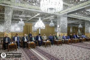 دیدار داوران چهارمین جشنواره بین&zwnj;المللی رسانه&zwnj;ای امام رضا علیه&zwnj;السلام با تولیت آستان قدس رضوی