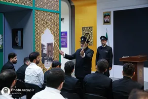  دوره آموزشی نقاره نوازی در حرم مطهر رضوی