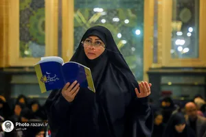 مراسم احیا شب بیست و سوم ماه مبارک رمضان در حرم مطهر رضوی - 2