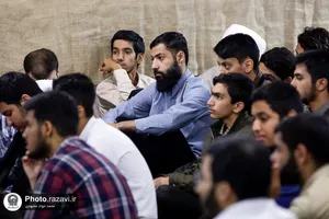 حضور تولیت آستان قدس رضوی در مدرسه علمیه الحجة