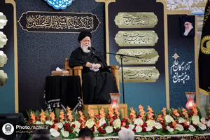 مراسم مقتل خوانی روز عاشورا در حرم مطهر رضوی