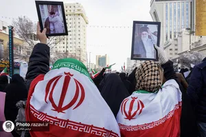 راهپیمایی پرشکوه 22 بهمن در مشهد
