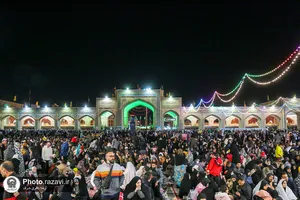 مراسم تحویل سال 1402 در حرم مطهر رضوی - 1