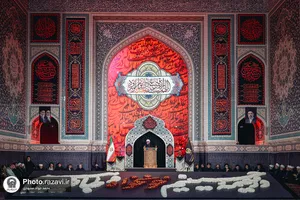 آئین خطبه&zwnj;خوانی شب عاشورا در حرم مطهر رضوی