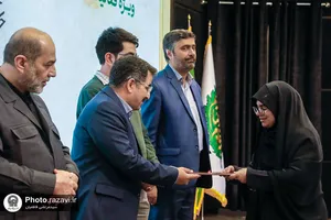آیین اختتامیه نخستین جشنواره رسانه&zwnj;ای خدمت رضوی
