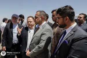بازدید مشاور نخست وزیر عراق از منطقه ویژه اقتصادی سرخس