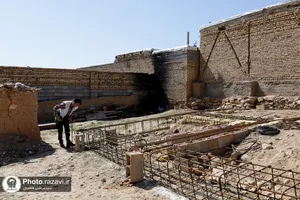 خدمت&zwnj;رسانی آستان قدس رضوی در روستای هندل آباد