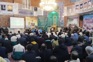 تجلیل از خادمیاران کانون&zwnj;های خدمت رضوی استان همدان در اولین چهارشنبه امام رضایی ماه رمضان/ گزارش تصویری