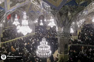 مراسم احیا شب نوزدهم ماه مبارک رمضان در حرم مطهر رضوی - 2