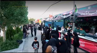 میزبانی آستان قدس رضوی  از عاشقان رهبر شهید