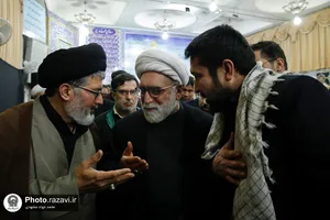 حضور تولیت آستان قدس رضوی در مسجد موسی&zwnj;بن جعفر(علیه&zwnj;السلام)