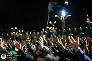 مراسم احیا شب بیست و سوم ماه مبارک رمضان در حرم مطهر رضوی - 1