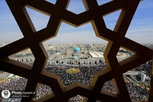 مراسم تحویل سال 1404 در حرم مطهر رضوی-1