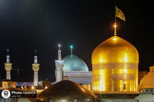 مراسم تحویل سال 1402 در حرم مطهر رضوی - 1