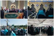 میزبانی حرم رضوی از ۳۰۰ زائر آذری‌زبان با آیین‌های معرفتی و زیارتی