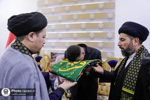 دیدار سفیران امام رئوف علیه&zwnj;السلام با مسئولین ارشد استان واسط عراق