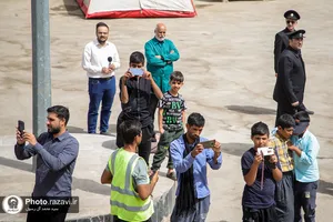 آغاز به کار موکب دربانان حرم مطهر رضوی در محور سرخس-مشهد