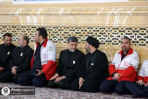 مراسم اذن خدمت ۳هزار داوطلب هلال احمر